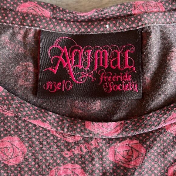 MM49 Animal t shirt with front pocket and floral pattern - Picture 7 of 8